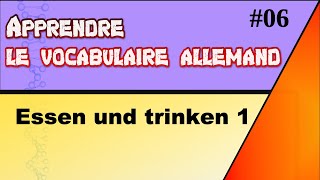 Apprendre et réviser le vocabulaire allemand #06 : Essen und trinken screenshot 5