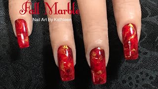 marble fall nail easy