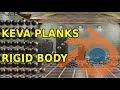 Yet Another Keva Plank Rigid Body Simulation Made Using Blender