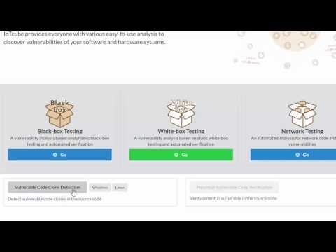 [IoTcube] Vulnerable Code Clone Detection Demo Video