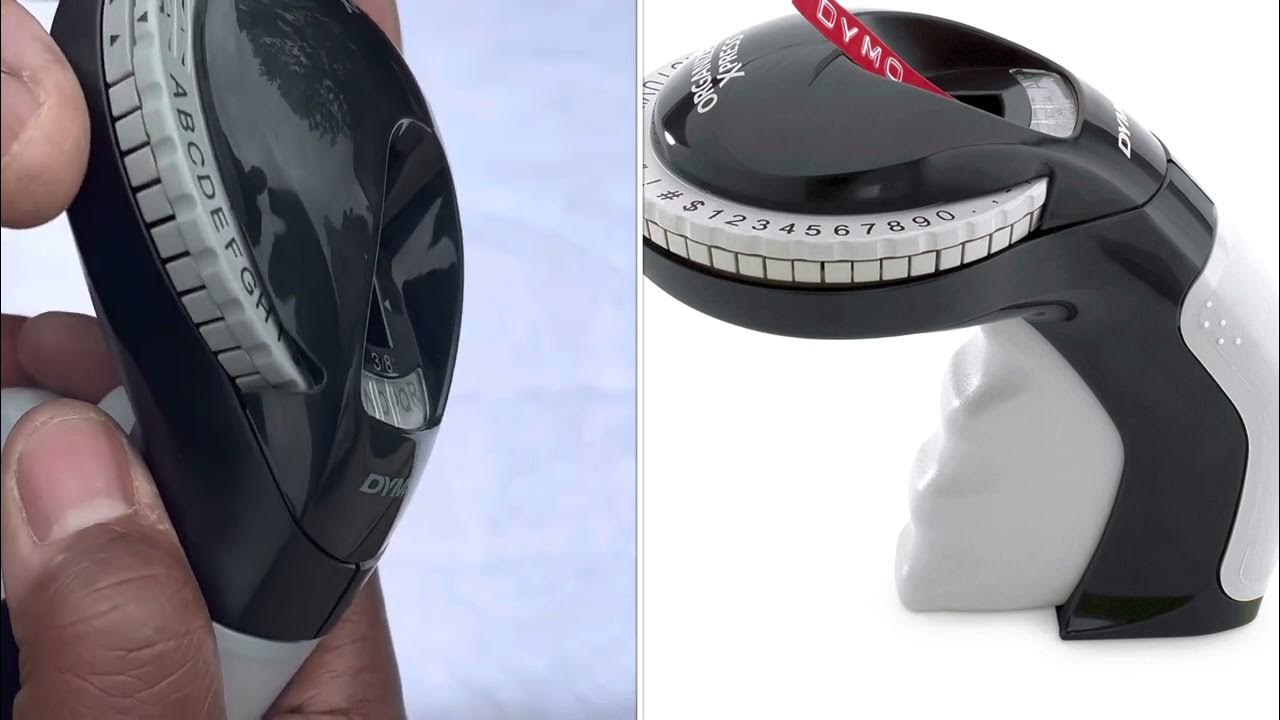 How To Use Inexpensive Label Maker DYMO Embossing Label Maker ( no