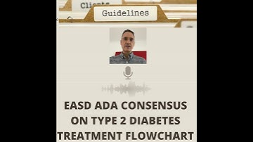 Podcast - EASD ADA consensus guidelines on type 2 diabetes