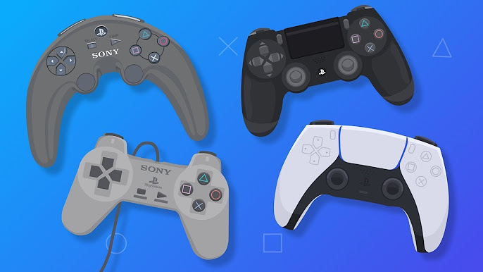 Evolution of Game Controllers (PlayStation, Xbox and Nintendo