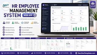 HR Employee Management System Web App screenshot 5