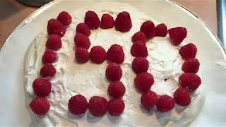 Canada 150 Meringue Berry Flan