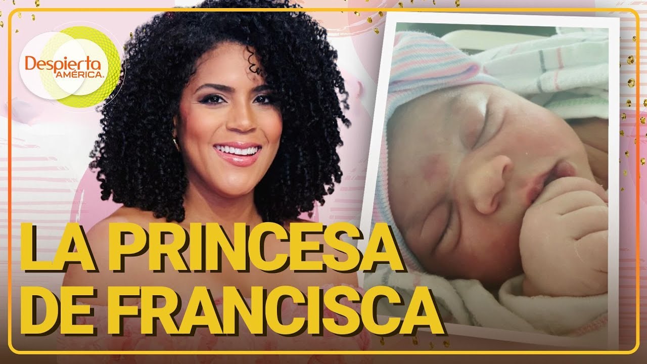 Francisca nos llenó de ternura al presentarnos a Raffaella Eleanor | Despierta América