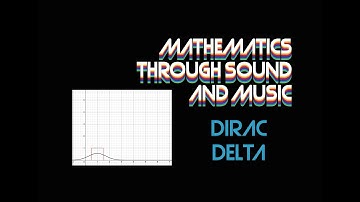 Dirac Delta, Impulse Responses and Convolution Reverbs
