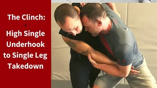 Single Underhook Control To High Single Leg Takedown