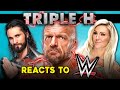 Triple H Reacts To WWE Superstars React To Triple H (25th Anniversary)