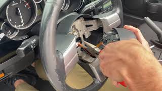 How to remove steering wheel on an NC Miata MX-5