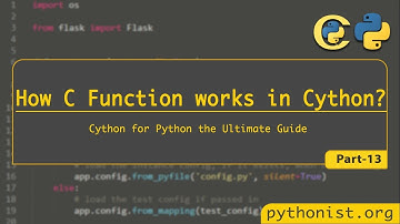 How to C Function behaves inside the Cython code? -P13|Cython for Python| Python Tutorials