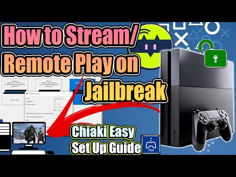 PS4 Jailbreak | How to Stream | Remote Play on a Jailbroken PS4 using Chiaki