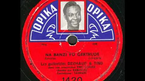 Nabanzi Yo Gertrude / Omoni Te (Tino Baroza) - African Jazz