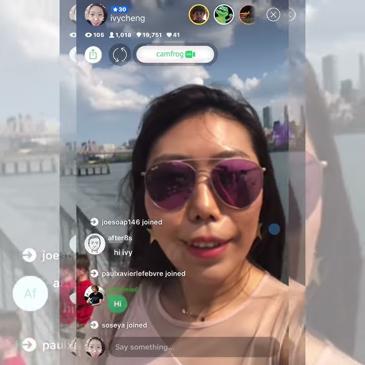 Camfrog | Lakukan siaran LIVE dan Dapatkan Uang