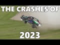 The crashes of 2023highlights  uk motorsport action