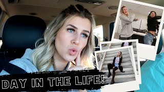 DAY IN THE LIFE! shooting content, learning TikTok dances, + more!