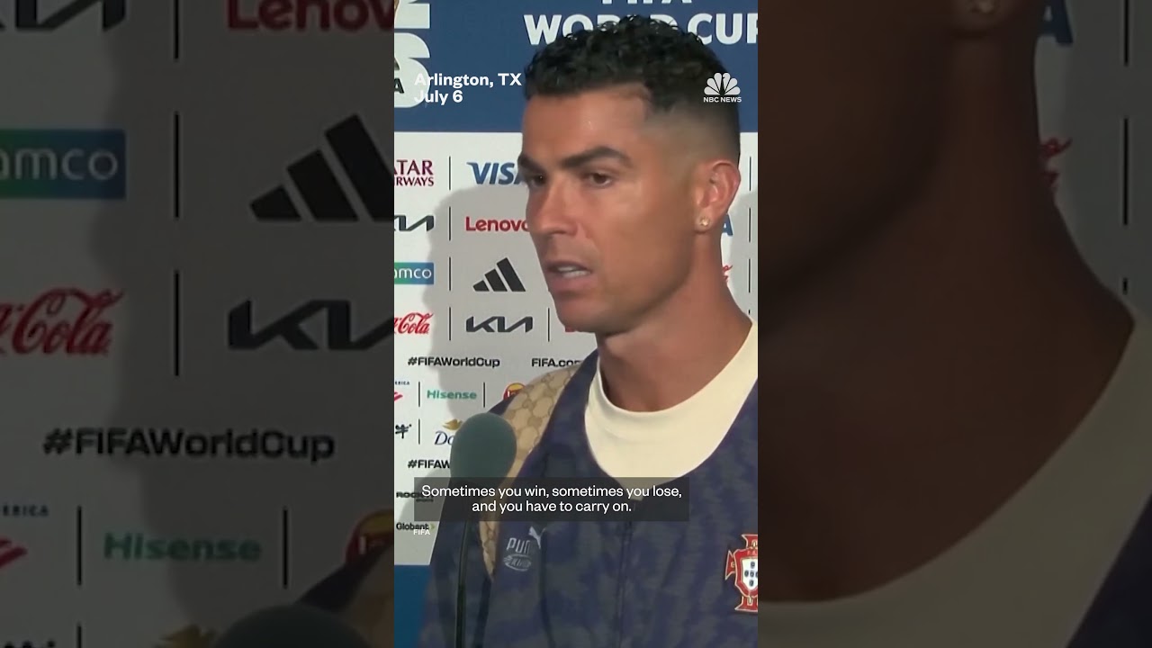 Portugal striker Cristiano Ronaldo said the 2026 #FIFAWorldCup will be his last one
