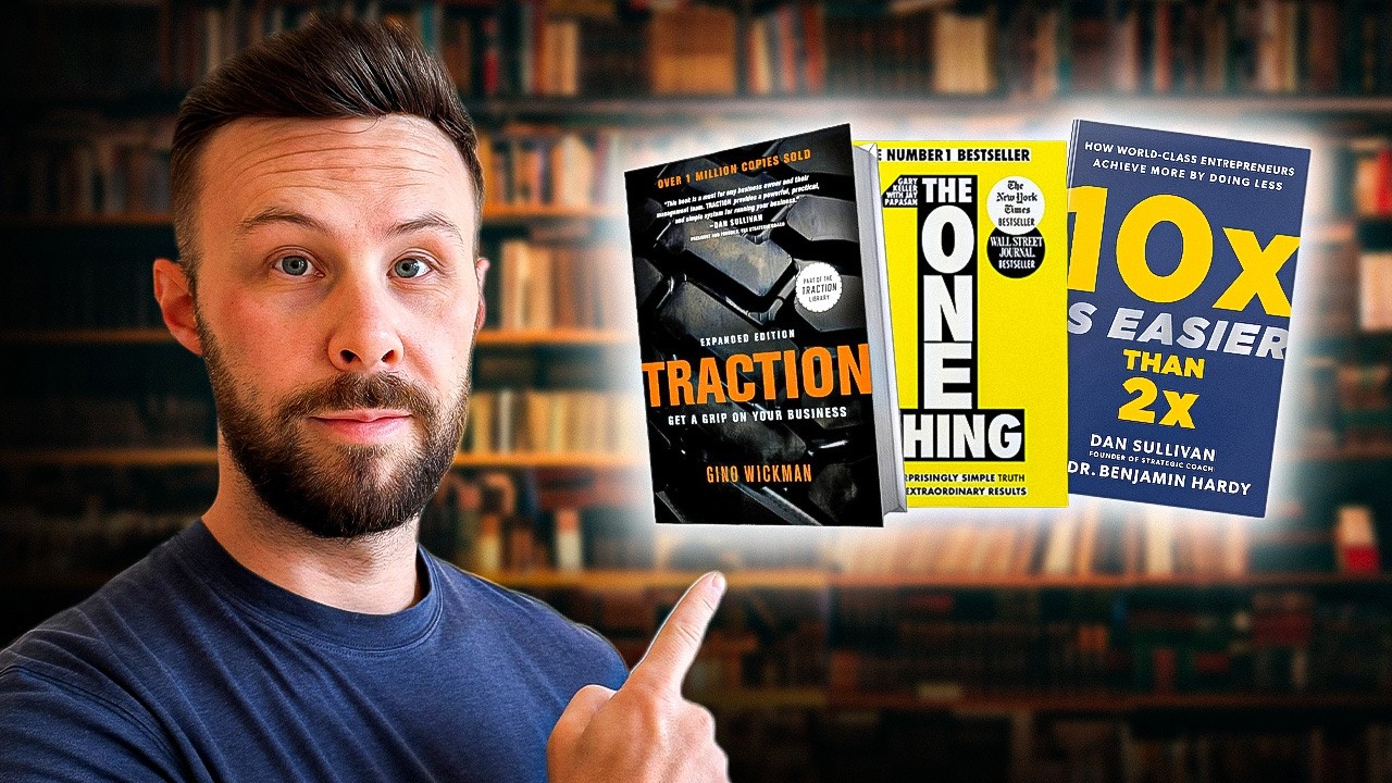 You Must Read These 3 Books to get from $0 to $20k per month