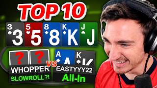 These Spots are SO UNCOMFORTABLE! | Top 10 Hands Ep. 243