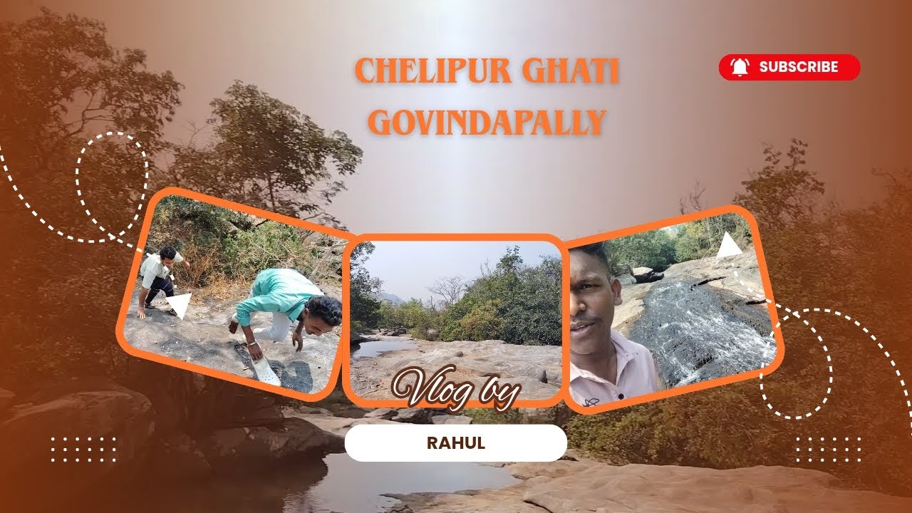 Mini Waterfall of Chelipur ghati Komarguda Govindapally and a little adventure .....🙂