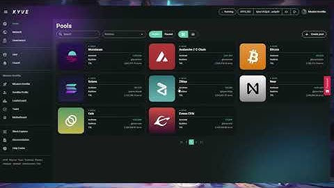 Video tutorial on Kyve. Staking in pools and founders.kyve1m2jcd52zpt5d7qel3d0p6kv7y3l63crmux0y43