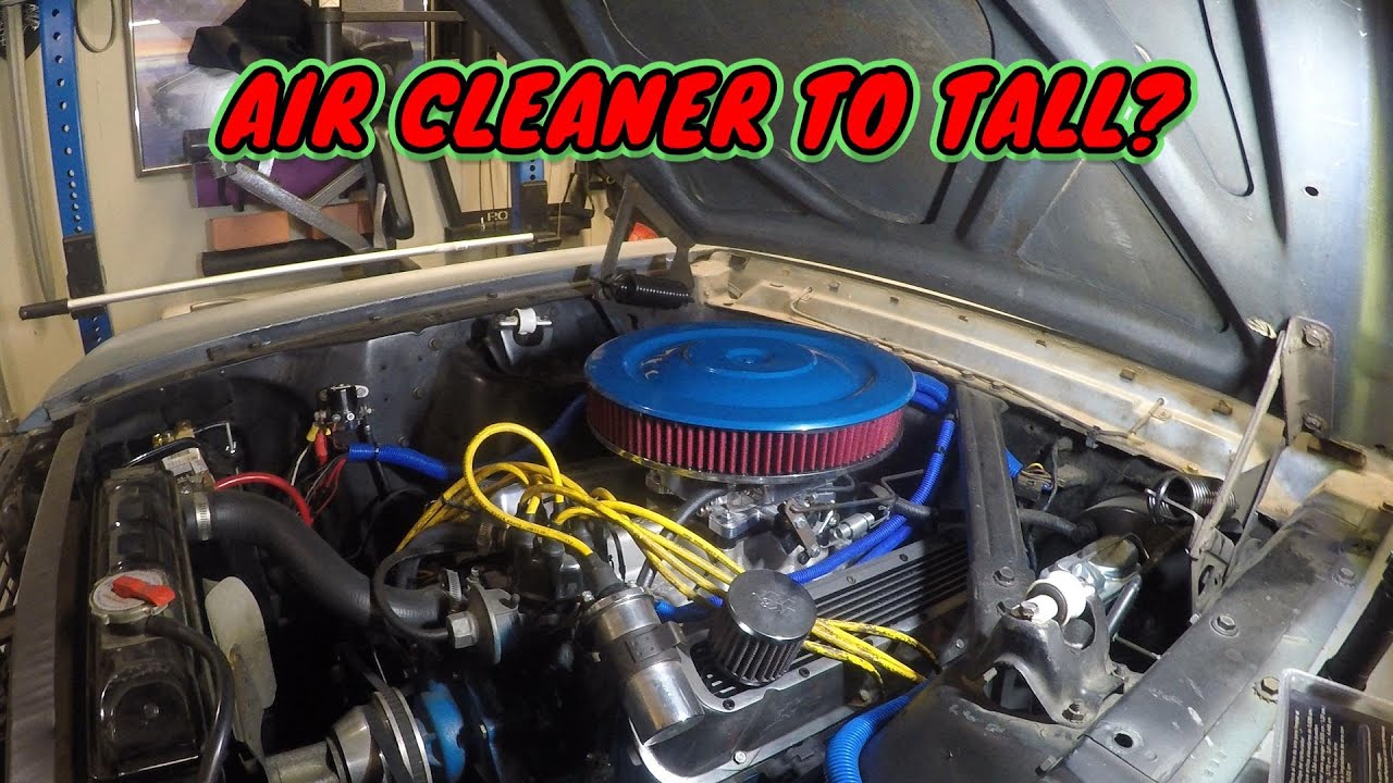 Fixing Hood Clearance Issues: Swapping Out Spacer on Carburetor for Air Cleaner