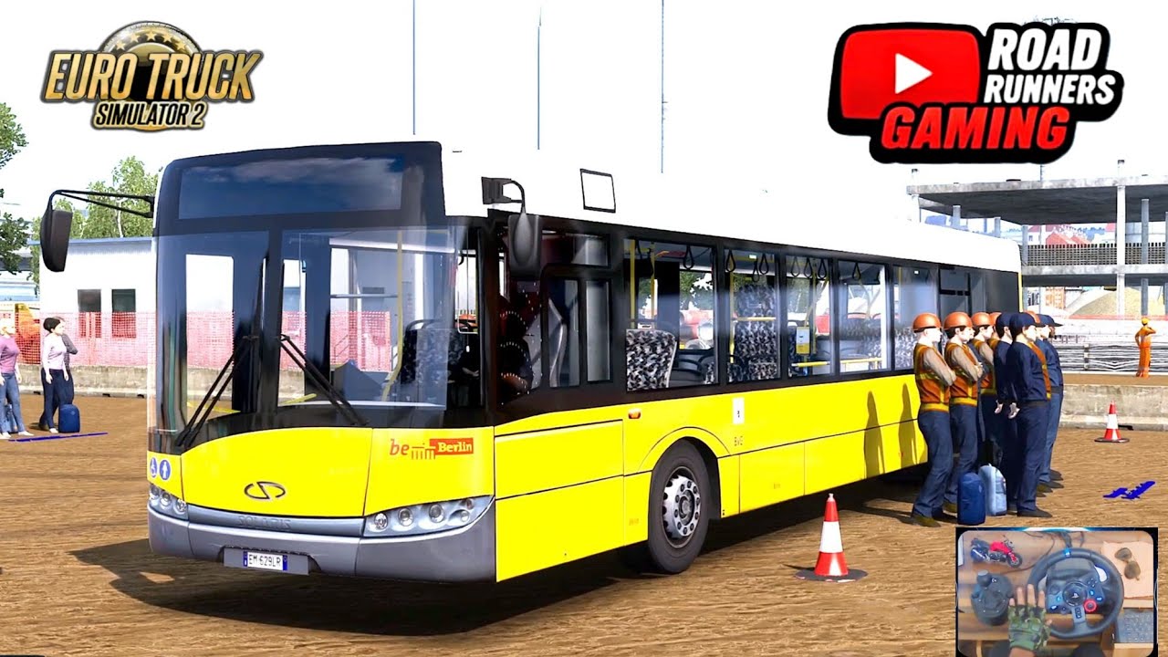 ETS2 1.52 Bus | Solaris Urbino III 12 BVG Bus Mod | Passenger Mod | Euro Truck Simulator 2