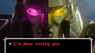transformers one but with deltarune sfx