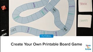 Create Your Own Printable Board Game: A Step-by-Step Guide