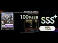 [オンゲキ] 佐咲紗花 - Grand symphony (Master Lv. 12) ABFB SSS+ Rank【外部+手元】