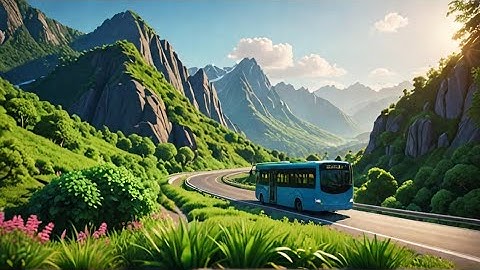 NEW Panrama Bussidmod  Offroad  Mod Map Bussid 3.7.1 Bus simulator indonesia।