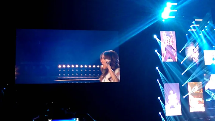 Celine Dion - Where Does My Heart Beat Now (Live @ Bercy) Paris 2013