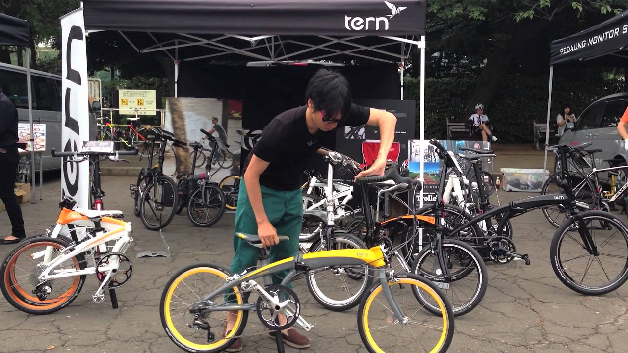 tern 折りたたみ自転車 イエロー/グレー VERGE x30h Tern Bicycles JAPAN Verge X30h Folding - PREMIUM BIKE
