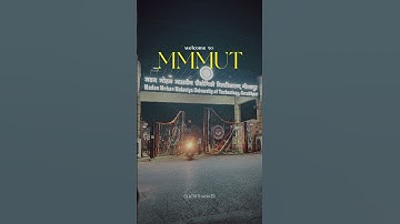 Welcome to MMMUT gorakhpur #mmmut #college #gorakhpur #reels #shorts