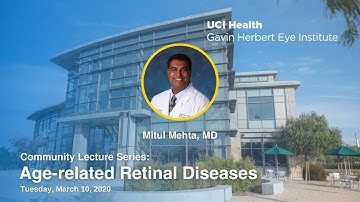 2020 Community Lecture Series: Age-Related Eye Disease