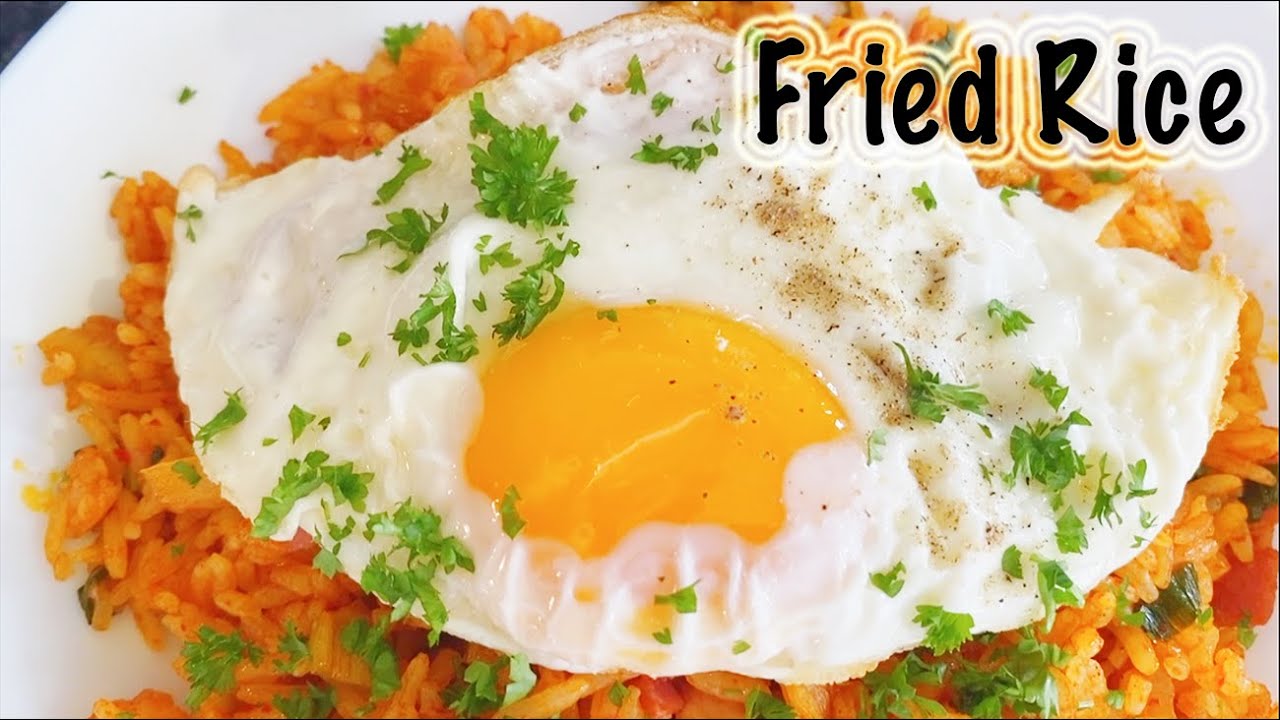 Kimchi Bacon Fried Rice Recipe YouTube