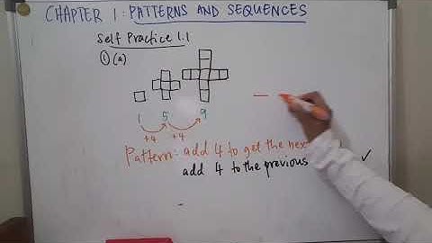 MATHS Form2:Patterns and Sequences