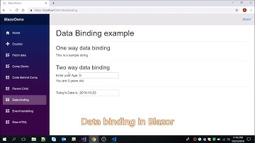 Blazor Quick Start Guide | 2. Exploring Blazor Concepts