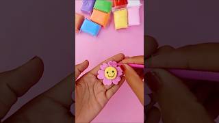 Super clay DIY keychain 🌸😃 #diy #papercraft #homedecor #craft #youtubeshorts #varil #shortsfeed