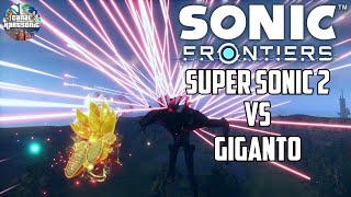 Sonic Frontiers Mod - Super Sonic 2 vs Giganto