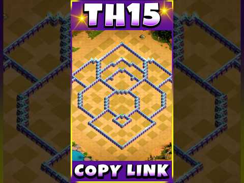 Unbeaten TH15 WAR + CWL Base Layout 🔥Clash of Clans
