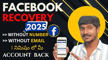 How To Recover Facebook Account 2025 In Telugu .. || Facebook Account Recovery In Telugu 2025