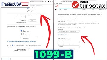 How to Enter 1099-B Capital Gains & Losses into Tax Software