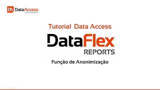DataFlex Reports - Função de Anonimização