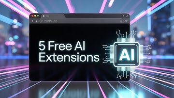 5 Free AI Chrome Extensions You Need in 2025 ⚡🖥️