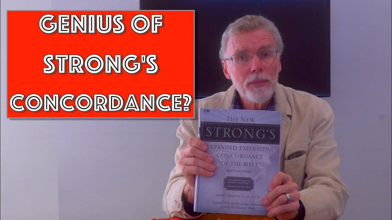 Genius of Strong's Concordance How to Use It, History YouTube
