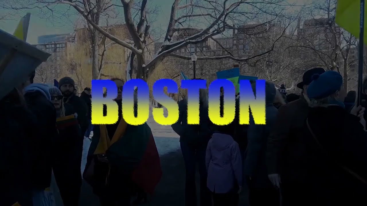 Boston | Action in support of Ukraine 27.02.2022