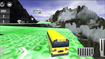 School Bus Stunt Driving: Mega Ramp Impossible Bus New Android Bus Stunt Driving game