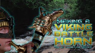 Making a Viking Battle Horn