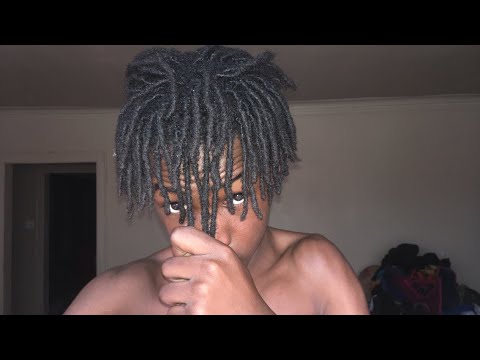 How To Make Short Dreads Lay Down In Your Face Hang